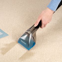 Carpet and spot cleaning deep reach tool