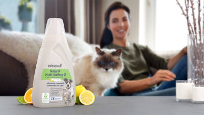 Discover the NEW BISSELL Natural Cleaning Formula